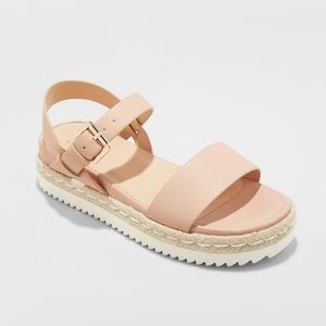 a new day Pink Espadrille Sandals